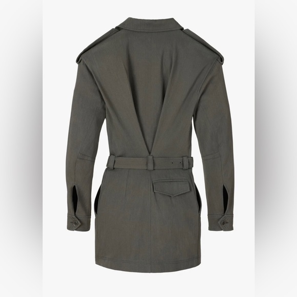 NWOT Zara Surplus Line S Military Jacket Dress one of a kind wardrobe must. #16 - Picture 2 of 6